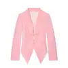 Ropa de Mujer al por Mayor Transfronteriza Primavera 2026 Nuevo Estilo Europeo y Americano Moderno Blazer de Manga Larga Ajustado