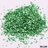 30 Colores Piedra Mineral Imitación Grava de Vidrio Asimétrica Pluma Decorativa Creativa DIY para Uñas Portaplumas Marco de Fotos Material de Relleno para Pintura