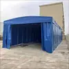 Atacado do Fabricante Tendas de Correr para Exterior, Garagens Móveis, Tendas de Correr Grandes para Armazéns Externos Dobráveis Retráteis à Prova de Chuva