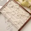 Japonés y Coreano Simple Versátil Perla Artificial Cristal Lazo DIY Bolsa Colgante para Teléfono Hebilla de Zapato Flor de Zapato Accesorios para Pendientes
