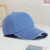 Sombreros Lavados Estilo Coreano para Exteriores Venta al por Mayor Personalizada Protección Solar de Verano Sombreros Vintage Gorras Visera Bordado de Logo