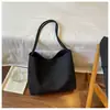 Bolsa de Ombro Única com Textura Trançada de Grande Capacidade para Moda Transfronteiriça 2026 Outono Nova Bolsinha de Mão Casual Retrô para o Trabalho Bolsa Mãe e Filho