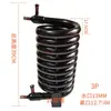 Tubo de Refrigeración por Agua Serpentino para Máquina de Hielo Manguito Condensador de Refrigeración por Agua Serpentino 0.5