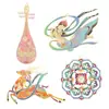 Processamento Personalizado de Presentes Antigos, Marcadores de Página de Metal, Caixas de Presente, Pequenos Presentes Culturais e Criativos, Estilo Clássico Chinês Criativo de Dunhuang, Alto Padrão