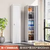 Casillero de una puerta Gabinete de hierro Dormitorio con cerradura Casillero para empleados Gabinete de acero Casillero Ropero de oficina simple