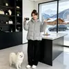 2026 Inverno Novo Estilo Coreano Tamanho Grande Acolchoada Fofa Jaqueta de Algodão Feminina Curta Moda Solta Jaqueta Pão Outerwear