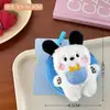 Bolsa Cruzada de Muñeca Estrella de Dibujos Animados Creativa para Niñas, Linda Bolsa para Auriculares, Bolsa de Almacenamiento para Monedas y Cables de Datos, Colgante Pequeño
