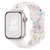 Correa de silicona para Apple Watch con hebilla de mariposa arcoíris Color Point, correa de silicona Ultra para iwatchSE9 Generation