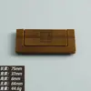 Venta Directa de Fábrica Manija Retro Estilo Chino, Manija de Gabinete de Latón Antiguo Cepillado, Manija de Cajón Estilo Chino, Color Café, Armario Simple