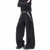 Pantalones de Traje de Diseño de Moda para Hombre Primavera 2026, Pantalones Casuales Juveniles, Pantalones Largos Casuales de Alta Gama Talla Grande