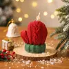 Velas Aromáticas de Árvore de Natal, Velas Artesanais com Fragrância Atmosférica, Velas Moldadas Simuladas para o Natal