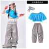 Ropa de Verano para Niñas de Jazz Danza Grupo de Chicas Estilo Dulce Fresco Jazz Street Dance Show Moda Tendencia Fresco Rendimiento Ropa de Rendimiento para Niños