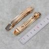 Acessórios de joias Sisi 8,10 cm grampo de cabelo cinco estrelas clipe automático fábrica de joias DIY clipe de mola dourado