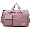 Bolsa de Yoga Fitness para mujer al por mayor de gran capacidad bolsa deportiva de ocio bolsa de hombro portátil para viaje puede cubrir bolsa de equipaje de carro