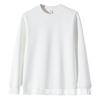 Sudadera de Algodón con Cuello Redondo Diesel para Hombre, Estilo Primavera y Otoño, Camiseta Básica de Otoño para Hombre con Cuello Redondo, Color Sólido Casual Versátil de Manga Larga para Hombre