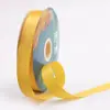 Cinta de Poliéster de Color Sólido, Rollo Grande de 2.5 cm, Cinta para Frutas, Cinta Floral, Cinta para Repostería, Cinta para Empaquetar Cajas de Regalo con Flores