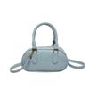 Messenger bag simples casual textura vintage boliche bolsa para negócios commuter all-match saco de moda de um ombro para as mulheres