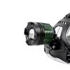 Lanterna de Cabeça Rohmon Highlight Zoom Montada na Cabeça LED Outdoor Iluminação de Luz Forte Leve Carregamento Direto Iluminação de Lâmpada de Mineração
