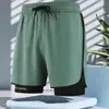 Pantalones cortos de running talla grande para hombre y mujer, finos de verano, nuevos, de secado rápido, para entrenamiento, fitness, pantalones casuales deportivos
