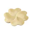 Plato de Dulces Amazon Plato Dividido Plato de Paja de Trigo Bandeja para Frutas y Snacks para Exteriores Hogar Sala de Estar