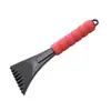 Pala de nieve extensible 5 en 1 de aleación de aluminio, raspador de hielo multiusos para coche, pala de nieve portátil y desmontable, y cepillo de nieve