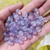 8mm Contas Redondas de Vidro Fosco Duas Cores Contas de Cristal Salpicadas com Contas Douradas Contas Soltas Acessórios para Pulseira Colar DIY Feitos à Mão