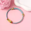 2026 Nuevo Modelo Pulsera de Hilo de Colores Tejida a Mano DIY Pulsera de Hilo Rojo Niños Zongzi Hilo Tejido a Mano en Stock