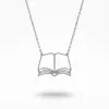Collar de Acero Inoxidable Transfronterizo Nuevo Estilo Sin Decoloración, Collar con Colgante Geométrico de Estrella Hueca Murciélago de Moda Venta al por Mayor