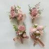 Yi Yaguo 273 Flores Secas de Imitación Retro Ramillete de Celebración de Negocios Flores de Mano Suministros de Boda Estudio Fotográfico Accesorios Fotográficos