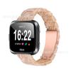 Para correa de reloj inteligente Fitbit versa versa2 nueva correa de reloj de resina correa de reloj de metal correa de acero