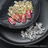 Joias Novas para Manicure Manicure de Dólar com Diamante Dinheiro Diamante Estéreo Metal Inserido com Diamante Unha Diamante Joias de Unha Vestíveis Fábrica