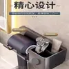 Soporte para Secador de Pelo, Soporte de Pared para Secador de Pelo de Baño sin Taladro, Estante de Almacenamiento para Secador de Pelo de Baño