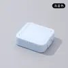 Caixa de Armazenamento Especial para Esponjas de Pó, Caixa Portátil Vazia à Prova de Poeira para Esponjas de Pó, Caixa de Armazenamento e Organização, Caixa de Esponja de Pó Marshmallow