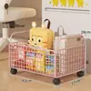 Estantería de metal de pie estilo chino Jiangchen Carrito de almacenamiento multicapa Estante utilitario