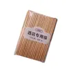 50 pares de hashis de bambu carbonizado hotel restaurante restaurante doméstico hashis para hot pot sem tinta sem cera hashis de barraca de bambu atacado