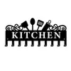 Bestseller transfronterizo HOME estante de almacenamiento de cartas gancho de cocina estante de almacenamiento de llaves del hogar metal de hierro