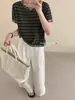 2026 Novo Estilo de Verão Liquidação de T-shirts de Malha de Manga Curta e Sem Manga para Mulheres (Atualizado em 22.06)