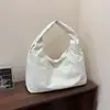 Bolsa Tote, Bolsa de Pano Estilo Preguiçoso, Novo Estilo para Mulheres, Bolsa Dumpling Simples e Leve, Bolsa de Compras Artística, Bolsa de Ombro Casual, Bolsa de Braço