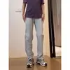 Pantalones Bootcut de Tiro Bajo Estilo Americano para Hombre, Pantalones Cargo Finos de Seda de Hielo de Secado Rápido para Verano, Pantalones Funcionales para Senderismo al Aire Libre