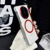 Aplicable a la funda de teléfono Huawei matex5 nueva x6 magnética x7 protección de eje de doble cara Haoying tipo piel PC esmerilado funda protectora