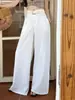 ShengduDescuento por tiempo limitado: Diseño segmentado simple y elegante, pantalones casuales de pierna ancha rectos que estilizan y favorecen.