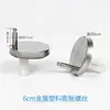 Accesorios para tapa de inodoro pernos de fijación hebilla tornillos tapa de inodoro cubierta de expansión piezas bloqueo arriba y abajo plástico