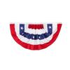 Decoração para o Dia da Independência Americana Suprimentos para Festa Bandeiras em Forma de Leque para o Dia da Independência, Bandeiras Nacionais, Bandeirinhas, Faixas, Bandeiras de Jardim, Feito Sob Medida