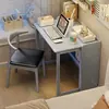 Escritorio Plegable de Madera Maciza Estudiante Hogar Dormitorio Apartamento Pequeño Sencillo Escritorio de Escritura Escritorio de Estudio Oficina Escritorio para Computadora