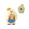 Ímã de Geladeira Gato Japonês Zakka de Mercearia Decorações Artesanais Fofas Pão Loja de Café Decoração Pequenos Enfeites de Resina