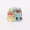 Ímãs de Geladeira de Cidade em Acrílico, Ímãs de Geladeira Estilo Chinês Original, Ímãs Decorativos de Presente, Artesanato Cultural e Criativo, Lembranças de Viagem