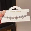 Pulsera de Flor de Zirconia Bañada en Oro Real de 18 Quilates Estilo Lujo Ligero, Pulsera de Alta Gama y Elegante, Joyería de Mano Moderna, Exquisita y Versátil