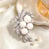 Broche de hebilla antideslumbrante para mujer, sentido de alta gama, nicho de alta gama, pin de ramillete de alta gama, pequeños accesorios de incienso, lindo dibujo animado al por mayor