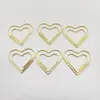 Clips para Papel con Forma de Corazón, Lindos Clips para Papel de Oficina con Forma de Corazón, Clips de Metal para Papel, Clips para Papel con Forma Especial, Clips para Notas, Clips para Papel