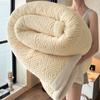 Manta Jacquard de Veludo Macio Novo Estilo Transfronteiriça Dupla Camada Espessada Veludo Dupla Face Manta de Sofá para Almoço Manta de Veludo de Cordeiro